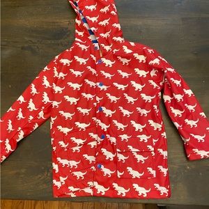 Boys size 7 Hatley Color Changing Raincoat.